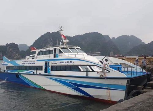Bảng giờ tàu và giá vé tàu cao tốc Cẩm Phả - Vũng Đục - Cô Tô