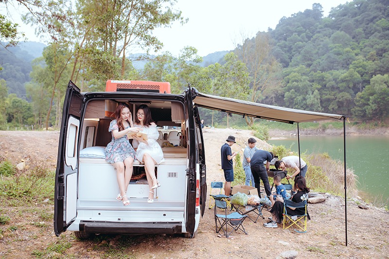 Dã ngoại thú vị với xe Mobihome