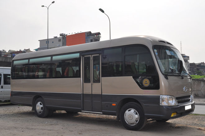 Thuê xe county 29 chỗ Hà Nội